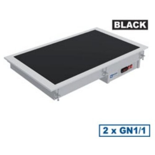 Diamond Elément vitrocéramique 2 x 1/1GN |790x610xh210mm