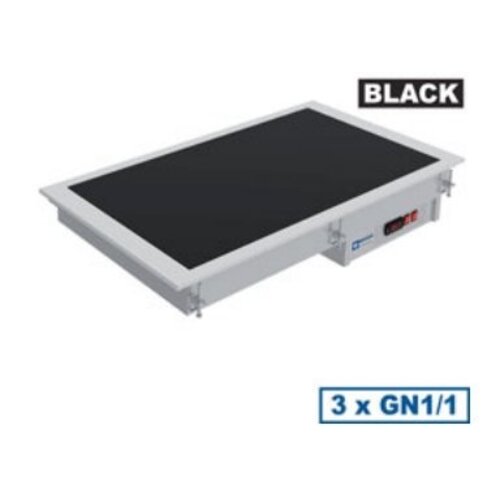 Diamond Elément vitrocéramique 3 x 1/1GN | 1115x610xh210mm