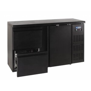 Diamond refroidisseur de bouteilles | 2 Tiroirs | 2 Portes | 290 Litres | 1462x513x(h)860 mm