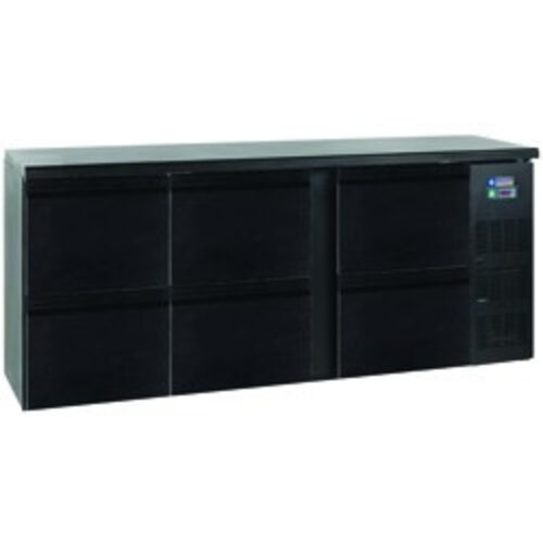 Diamond refroidisseur de bouteilles 6 Tiroirs | 460 Litres | 2002x513x(h)860 mm