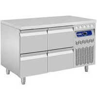 Comptoir Réfrigéré | 4 Tiroirs | 260 Litres | 1320x700x(h)850/900mm