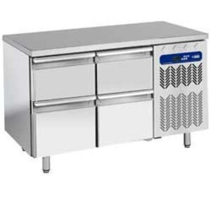 Diamond Comptoir Réfrigéré | 4 Tiroirs | GN 1/1 | 260 Litres | 1362x700x(h)880/900mm