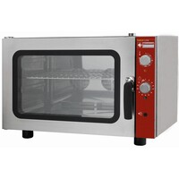 Four électrique à convection + humidificateur manuel | 825x685x560(h)mm | pour 4x 600x400mm