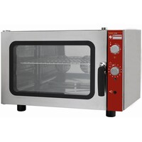 Four électrique à convection + humidificateur manuel | 825x685x560(h) | pour 4 x 1/1 GN