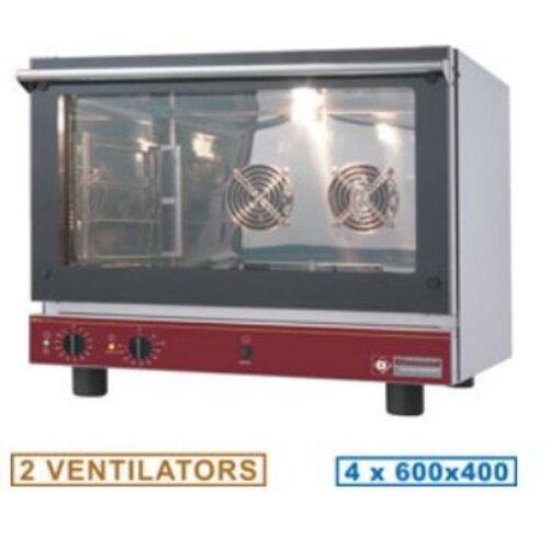 Diamond Four électrique à convection + humidificateur manuel  | 725x665x605(h)mm | pour 4 x 600x400 mm