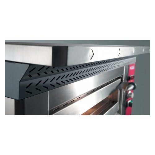 Diamond Four électrique à pizzas, 2 chambres| 2x 4 Pizzas Ø 35cm | 13,2kW | 1070x1010x(H)720mm