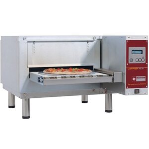 Diamond Four électrique à translation de Comptoir | Ventilé | Bande largeur 400 mm | Pizza max. Ø 40 cm | 400V | 800x1270xh390mm