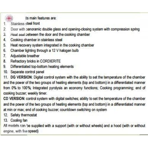 Diamond Four électrique d'angle, 1 chambre | 8 Pizzas Ø 35cm | 400V | 11,7kW | 1420x1580x(H)435mm