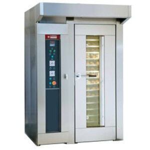Diamond Four pour boulangerie et pâtisserie | Rotatif | 15/18 niveaux  (450x650 mm ou 500x700 mm)| 400v | 152x121x(h)224cm