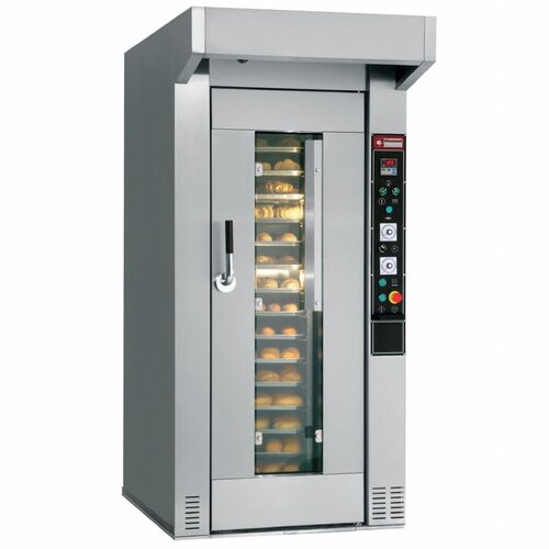 Diamond Four pour boulangerie et pâtisserie | Rotatif | 15/18 niveaux  (450x650 mm ou 500x700 mm)| 400v | 114x169x(h)224cm