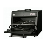 Four-BBQ à charbon | GN1/1+ GN2/4 | 75kg/h | 800x675(990)x690(h)mm