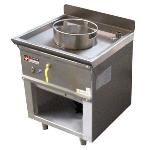 Diamond Fourneau wok 1 brûleur armoire ouverte | 23kW | Diamond Fourneau wok 1 brûleur armoire ouverte | 23kW |