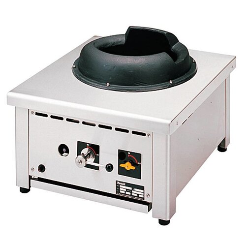 Diamond Fourneau wok 1 brûleur Top | 28kW Diamond Fourneau wok 1 brûleur Top | 28kW