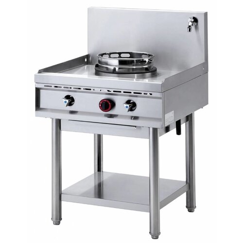 Diamond Fourneau wok 1 brûleur avec rideau d'eau | 1 x 15kW Diamond Fourneau wok 1 brûleur avec rideau d'eau | 1 x 15kW