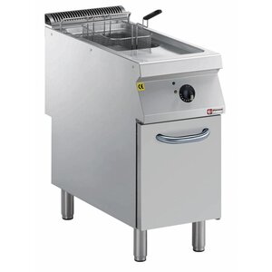 Diamond Friteuse 1 cuve "Y" | Electrique | 15 Litres | brûleurs extérieurs | sur meuble | 400x900x(h)850/920mm