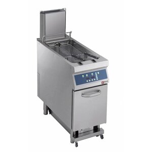 Diamond Friteuse cuve "Y" | Electrique | 1 cuve 23 Litres | 400V | 18kW | sur meuble | Digital| 400x900x(h)850/1200mm