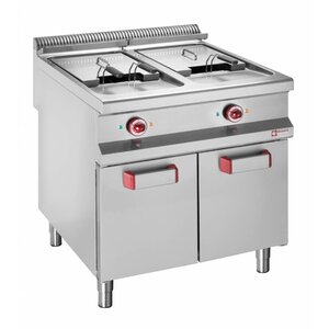 Diamond Friteuse Electrique | 2 x 20 Litres | 400V | 32kW | sur meuble fermé | 800x900x(h)850/920mm