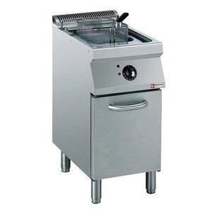 Diamond Friteuse électrique cuve "Y" | 15 Litres | 400V | 10kW | éléments extérieurs sur armoire | 400x700x(h)850/920mm