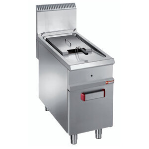 Diamond Friteuse | Gaz | 18 Litres | sur Meuble Fermé | 400x900x850/1180(h)mm