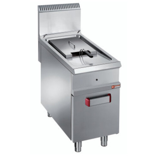 Diamond Friteuse | Gaz | 18 Litres | sur Meuble Fermé | 400x900x850/1180(h)mm