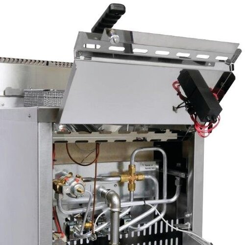 Diamond Friteuse Gaz| 16 Litres | Speed Fryer | sur meuble | 400x600x(h)1055mm