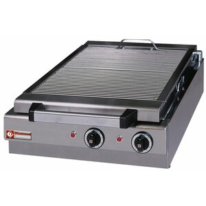 Diamond Grill-vapeur électrique de Comptoir | 410x340mm | 49x50x(h)18cm