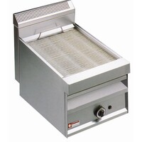 Grill-vapeur gaz avec grille de cuisson en "O" | Top | 380x470 | 42x70x(h)44cm
