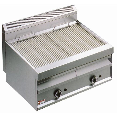 Diamond Grill-vapeur gaz avec grille de cuisson en "O" | Top | 80x70x(h)44cm