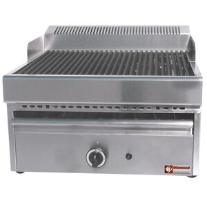Diamond Grill-vapeur gaz |  grille de cuisson en fonte | Top | 330x470mm | 41x63x(h)43cm