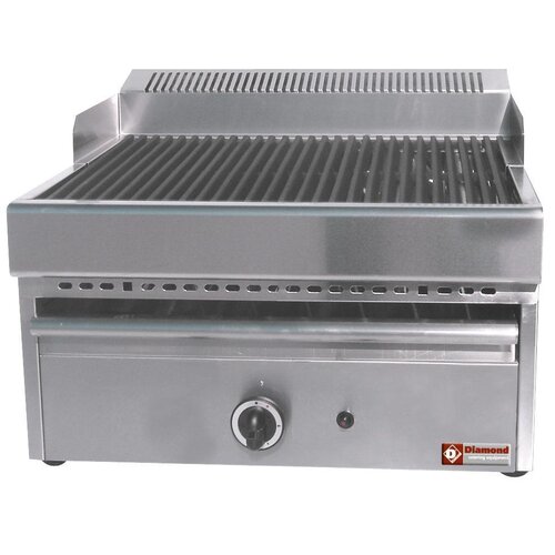 Diamond Grill-vapeur gaz |  grille de cuisson en fonte | Top | 330x470mm | 41x63x(h)43cm