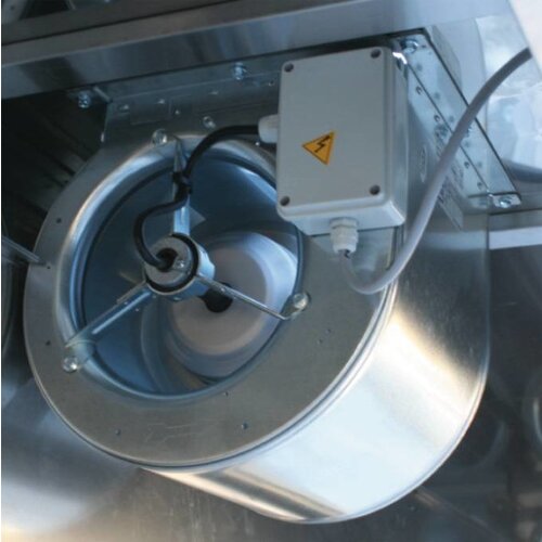 Diamond Hotte complète (7/7-1500 M3/h) 120 Pa | Eclairage | Variateur, | 2 Filtres | 900x(h)460mm | Choix de 4 tailles