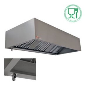 Diamond Hotte Mural "GASTRO" | Moteur vendu séparément | 950x(h)400mm | Choix de 7 tailles