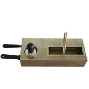 Diamond Kit de démarrage de luxe pour les plaques à crêpes | 2 spatules + 2 "T" en bois + 1 tampon graisseur