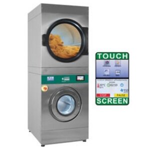 Diamond Lave-Linge à Super Essorage | Séchoir Rotatif | 18 kg | Ecran Tactile | 880x1196x2159(h)mm