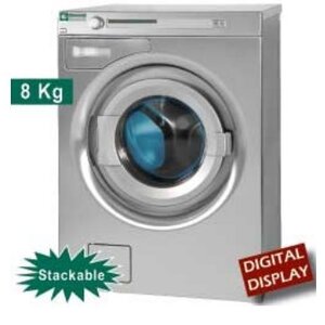 Diamond Lave-linge à super essorage,  8 kg "inox" | Bruyant | 400v | 720x927x(h)1039mm