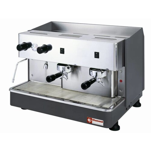 Diamond Machine à café expresso 2 groupes, automatique | 2,9kW | 650x530x(H)430mm