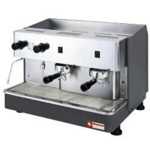 Diamond Machine à café expresso | 2 groupes Semi-Automatique | 2,9kW | 650x530x(H)430mm
