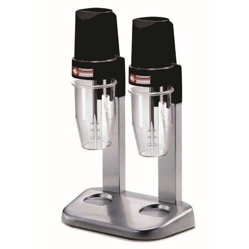 Diamond Machine à milk-shake, 2 verres Lexan 2x 650 cl