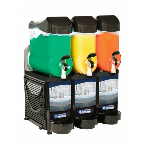 Diamond Machine-distributeur granita et sorbet | 3 x 10 Litres