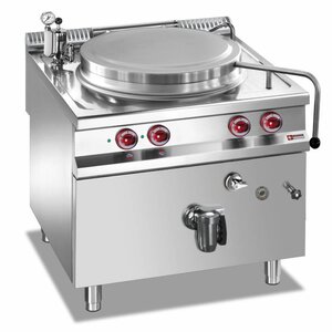 Diamond Marmite électrique | inox | cuve 100 litres | chauffage indirect  | 14,4kW | 800x900x850/920(h)mm