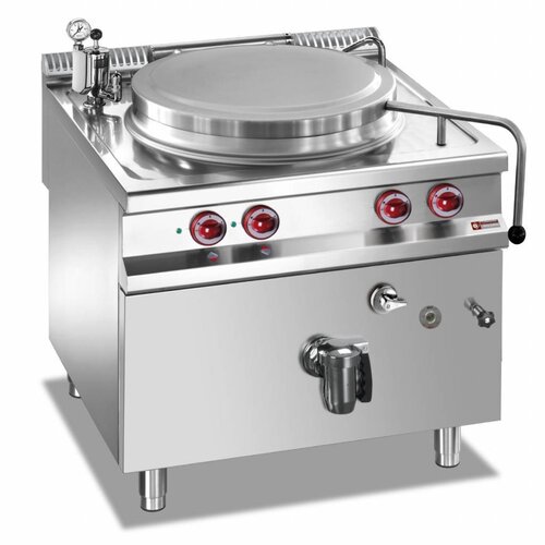Diamond Marmite électrique | inox | cuve 100 litres | chauffage indirect  | 14,4kW | 800x900x850/920(h)mm