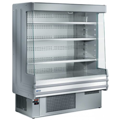 Diamond Meuble Réfrigéré 'Libre Service' Gris | +3/+6°C | avec Eclairage | Disponible en 3 Largeurs