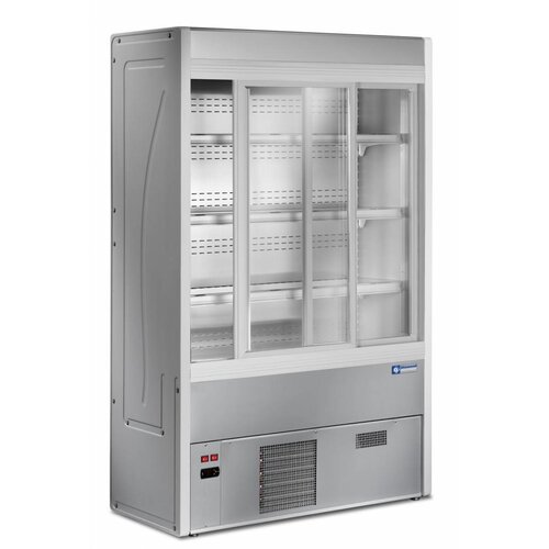 Diamond Vitrine Réfrigéré INOX | 3 Etagères | Portes Coulissantes | 750W | 1000x545x1900(h)mm Diamond Vitrine Réfrigéré INOX | 3 Etagères | Portes Coulissantes | 750W | 1000x545x1900(h)mm