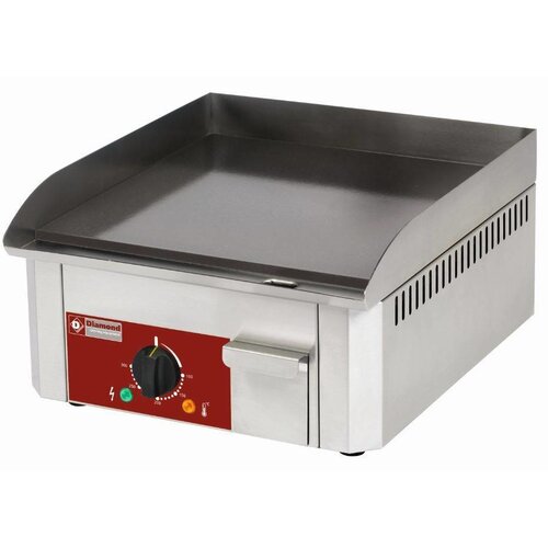 Diamond Plaque à snacker gaz | 40x45x(H)19cm | surface émaillée | 3 kW Diamond Plaque à snacker gaz | 40x45x(H)19cm | surface émaillée | 3 kW