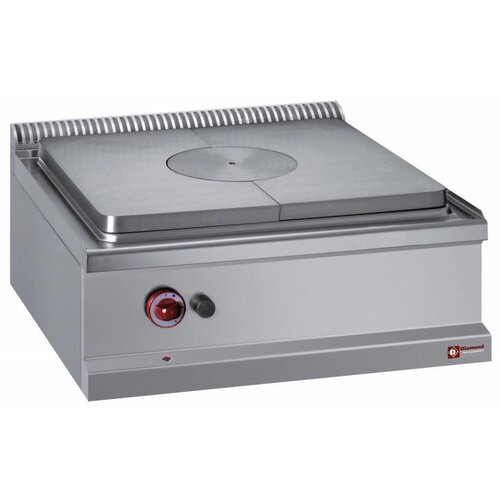 Diamond Cuisinière Taque Coup de Feu | Gaz | 700x700(730)x250/320(h)mm