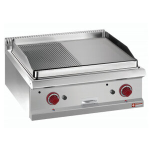 Diamond Plaque de Cuisson | Gaz | Lisse/Rainurée | Module 1/1 | 700x700(730)x250/320(h)mm Diamond Plaque de Cuisson | Gaz | Lisse/Rainurée | Module 1/1 | 700x700(730)x250/320(h)mm