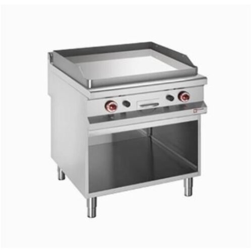 Diamond Plaque de cuisson | Gaz | Lisse | armoire ouverte | chromée | 800x900x(h)850/920mm Diamond Plaque de cuisson | Gaz | Lisse | armoire ouverte | chromée | 800x900x(h)850/920mm