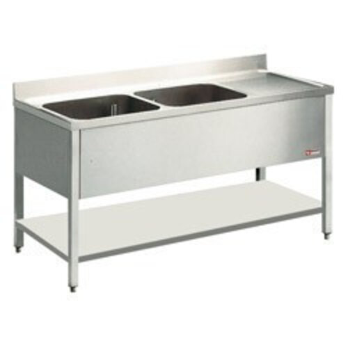 Diamond Plonge INOX | 2 cuves 600x500x325(h)mm | 2000x700x880-900(h) | égouttoir droite Diamond Plonge INOX | 2 cuves 600x500x325(h)mm | 2000x700x880-900(h) | égouttoir droite