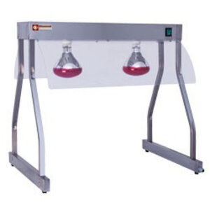 Diamond Pont chauffant |  lampes infrarouges 2 x 250W | 860 mm | 0,5 kW | 2 x 1/1GN