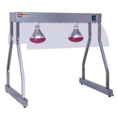 Diamond Pont chauffant |  lampes infrarouges 2 x 250W | 860 mm | 0,5 kW | 2 x 1/1GN